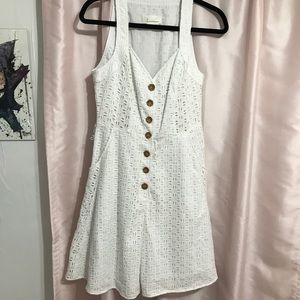 Anthropologie Wide-Legged Romper/Dress